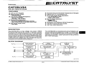 CAT28LV64H13I-25TE13.pdf