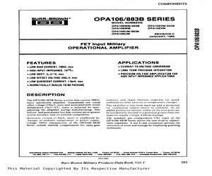 OPA106VM/883B.pdf