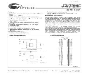 CY74FCT162841ATPAC.pdf