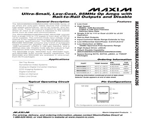MAX4390EUK+.pdf