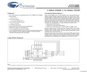 CY7C106D-10VXIT.pdf