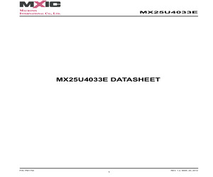 MX25U4033EZNI-12G.pdf