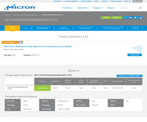 MT29F8G08ABABAWP-ITX:B.pdf