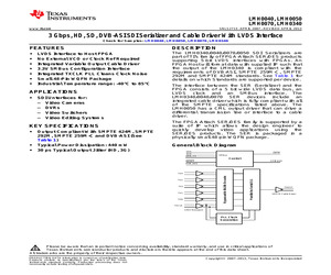 LMH0040SQE/NOPB.pdf