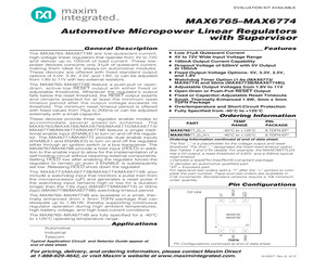 MAX6765TTLD3/V+T.pdf