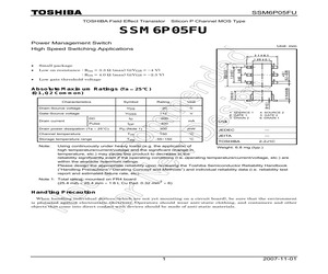 SSM6P05FU(TE85L,F).pdf