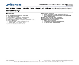 M25P10-AVMN6TPYA TR.pdf