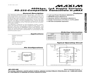 MAX3313ECUB+.pdf