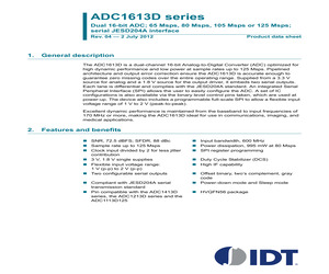 ADC1613D125HN/C1,5
