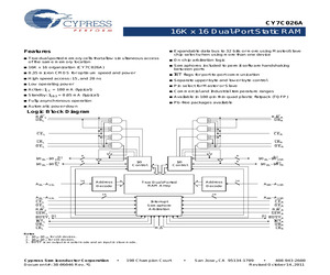 CY7C026A-20AXCT.pdf