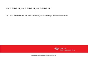 LM385BXZ-2.5 NOPB.pdf