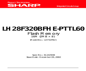 LH28F320BFHE-PTTL60.pdf