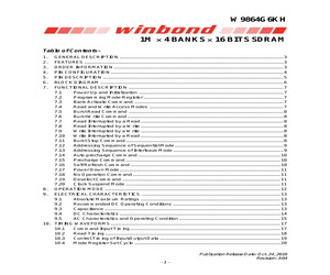 W9864G6KH-6I.pdf