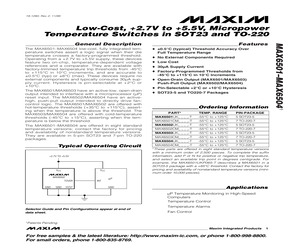 MAX6501UKP055-T.pdf