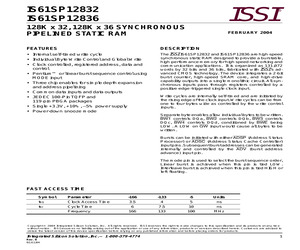 IS61SP12836-166TQI.pdf