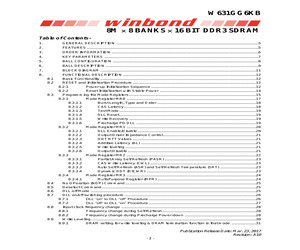 W631GG6KB15I/TRAY.pdf