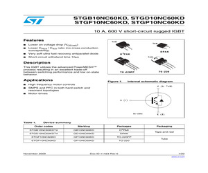 STGP10NC60KD.pdf