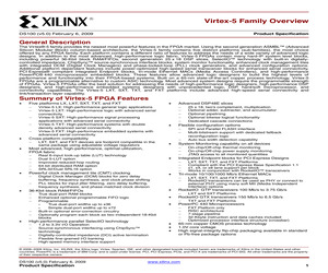 XC5VLX155-1FF1760I.pdf