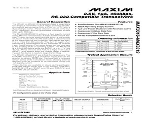 MAX3319ECAE+T.pdf