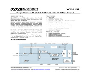 WM8152SCDS/V.pdf