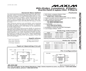 MAX7400ESA+T.pdf