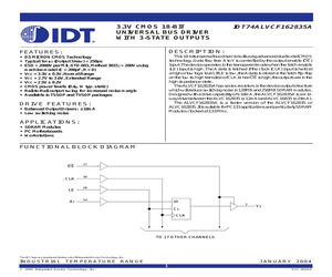 IDT74ALVCF162835APF.pdf