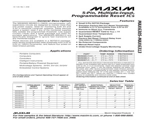 MAX6313UK50D1-T.pdf