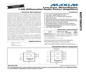 MAX9718BEBL+T.pdf