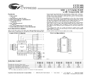 CY7C161-12VC.pdf