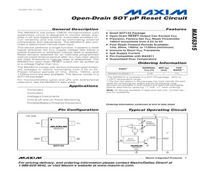 MAX6315US30D1+.pdf