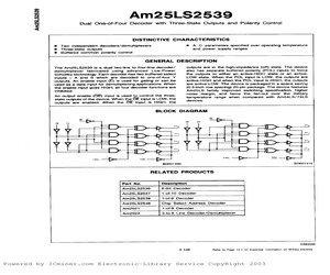 AM25LS2539FM.pdf