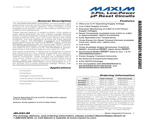 MAX6801UR30D2+.pdf