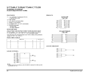 UT54ACTS20-PCX.pdf