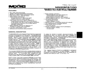 MX29F8100MC-10CY.pdf