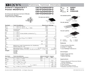 IXFH26N50P3.pdf