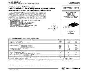 MGW12N120E/D.pdf