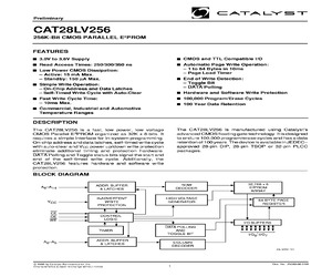 CAT28LV256HN-25T.pdf