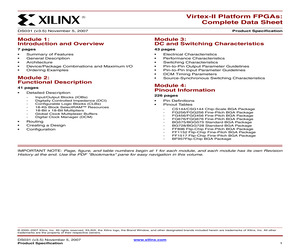XC2V1000-5FG256C.pdf