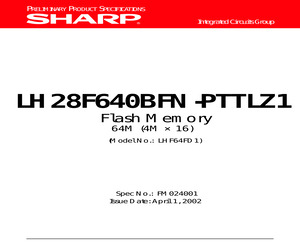 LH28F640BFN-PTTLZ1.pdf