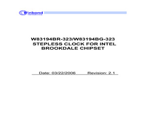 W83194BR-323-TR.pdf