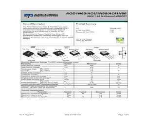 AOD1N60.pdf