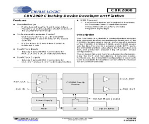 CDK2000-CLK/KIT2.pdf