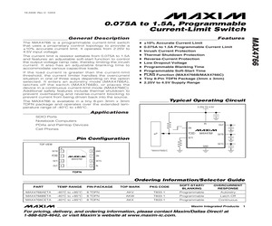 MAX4766AETA-T.pdf