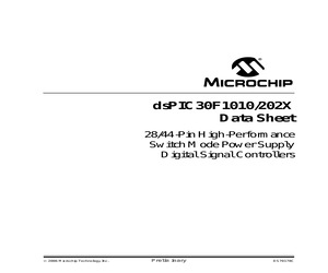 DSPIC30F1010T-30I/MM.pdf