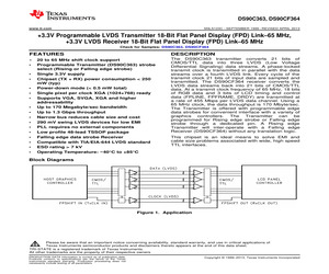 DS90CF364MTDX/NOPB.pdf