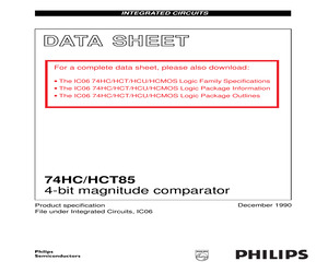 74HC85D-T.pdf