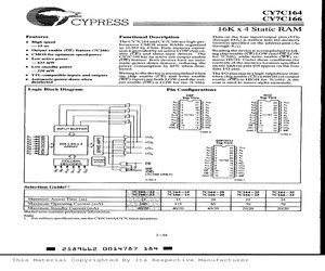 CY7C164-12PC.pdf