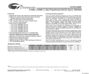CY7C1340F-200AC.pdf