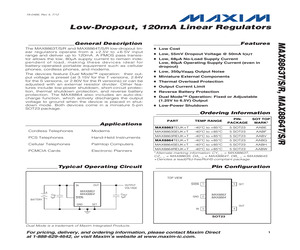 MAX8863REUK+T.pdf