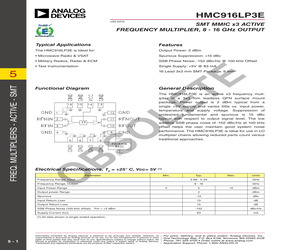 HMC916LP3ETR.pdf